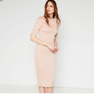Zara Sheath Midi Dress.